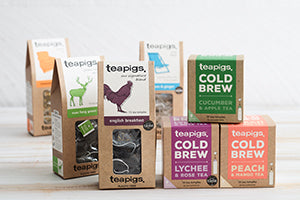 a selection of teapigs best selling teas and cold brews