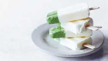 matcha yoghurt ice lollies-teapigs