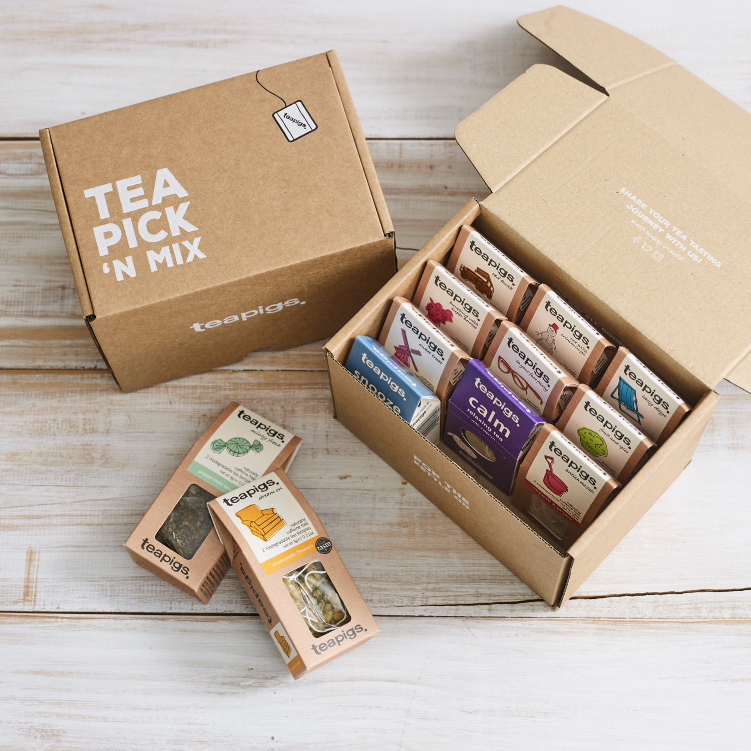 Tea sample pack