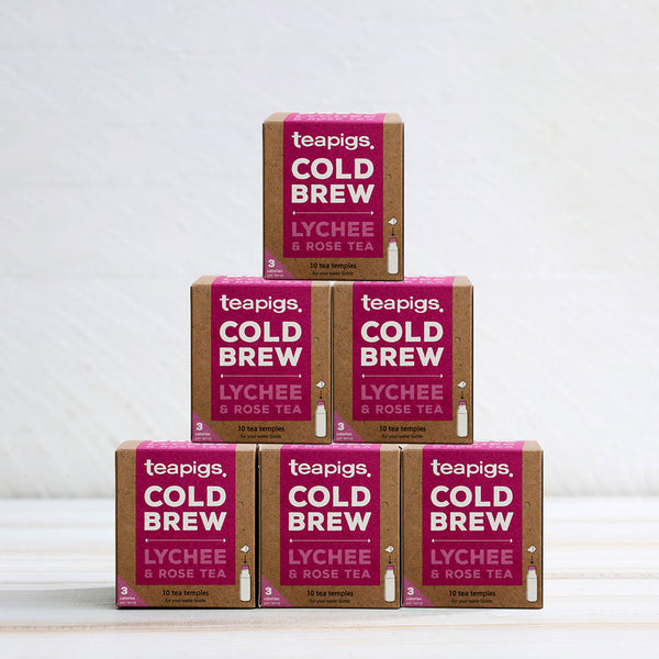 lychee and rose cold brew bulk buy-teapigs