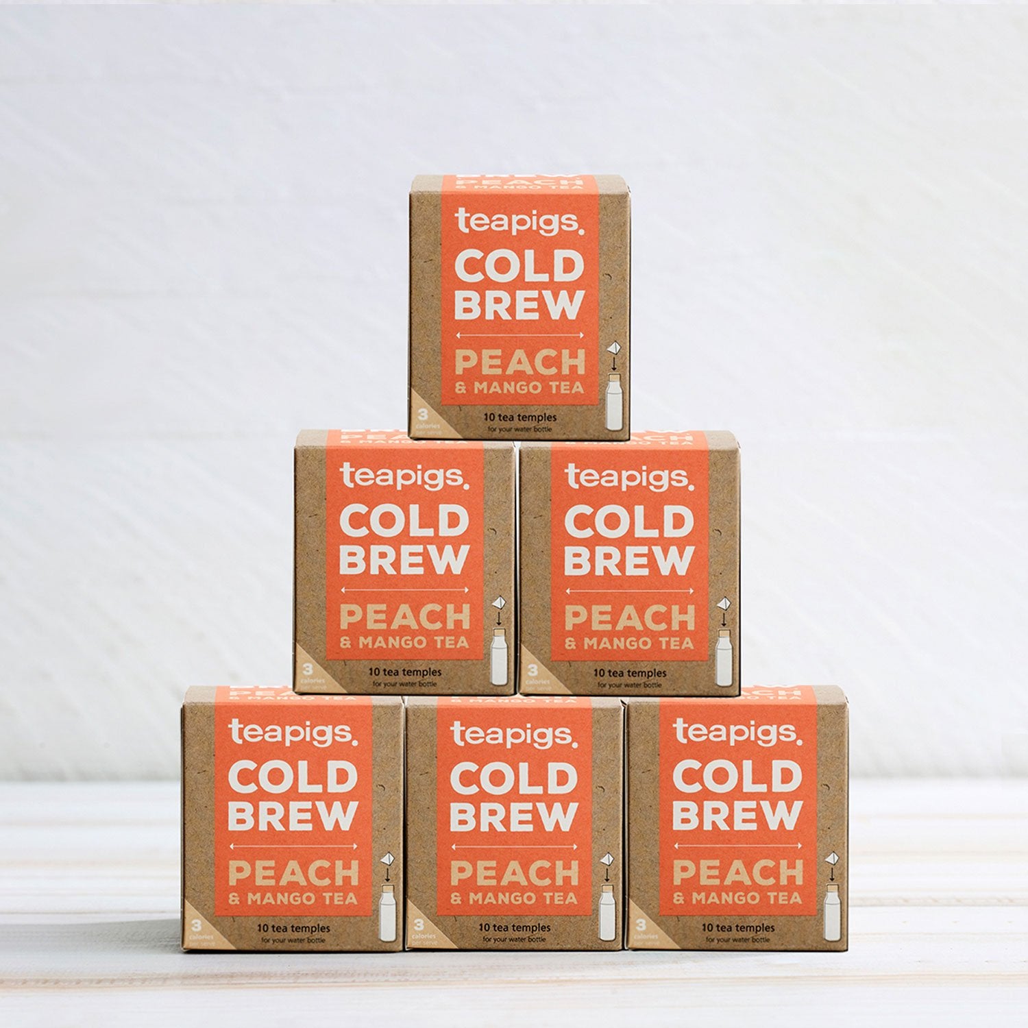 Cold Brew Passionfruit, Mango & Peach Pyramid Teabags