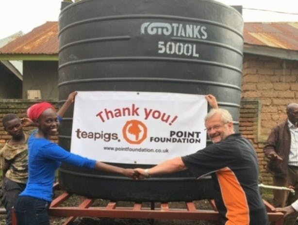 four new water tanks