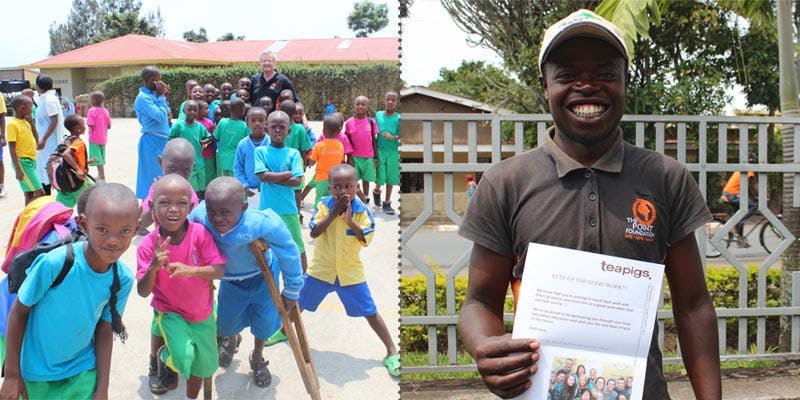 What teapigs have done to help