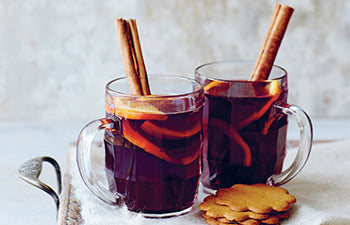 for extra flavour add some sliced orange and cinnamon sticks!