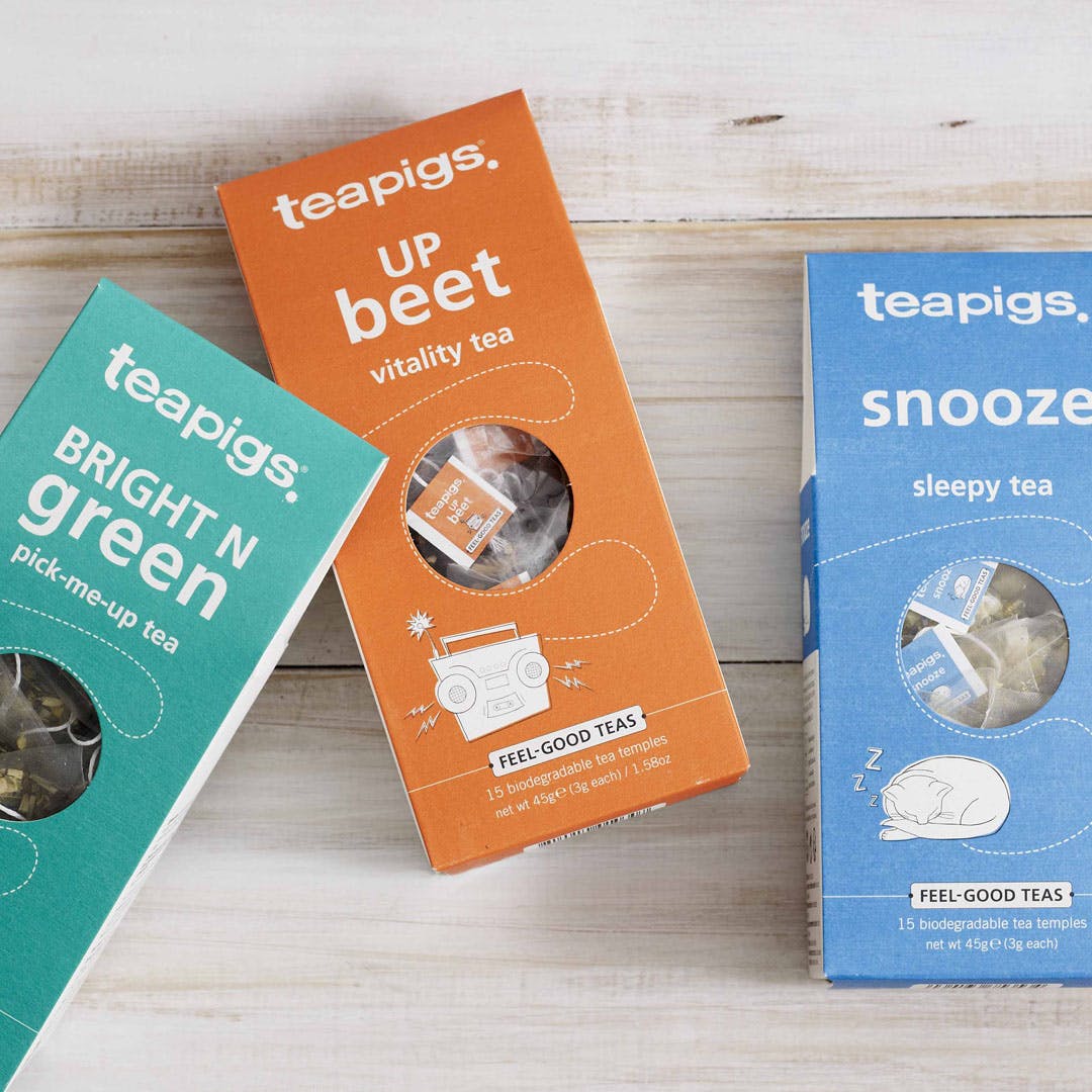 say hello to our new feel-good teas