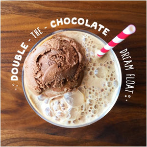 double the chocolate dream float