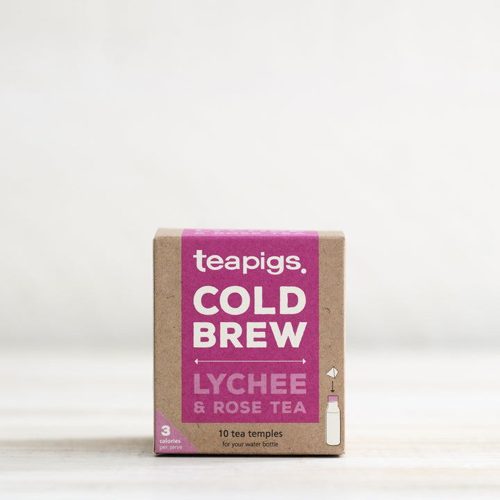 lychee and rose cold brew