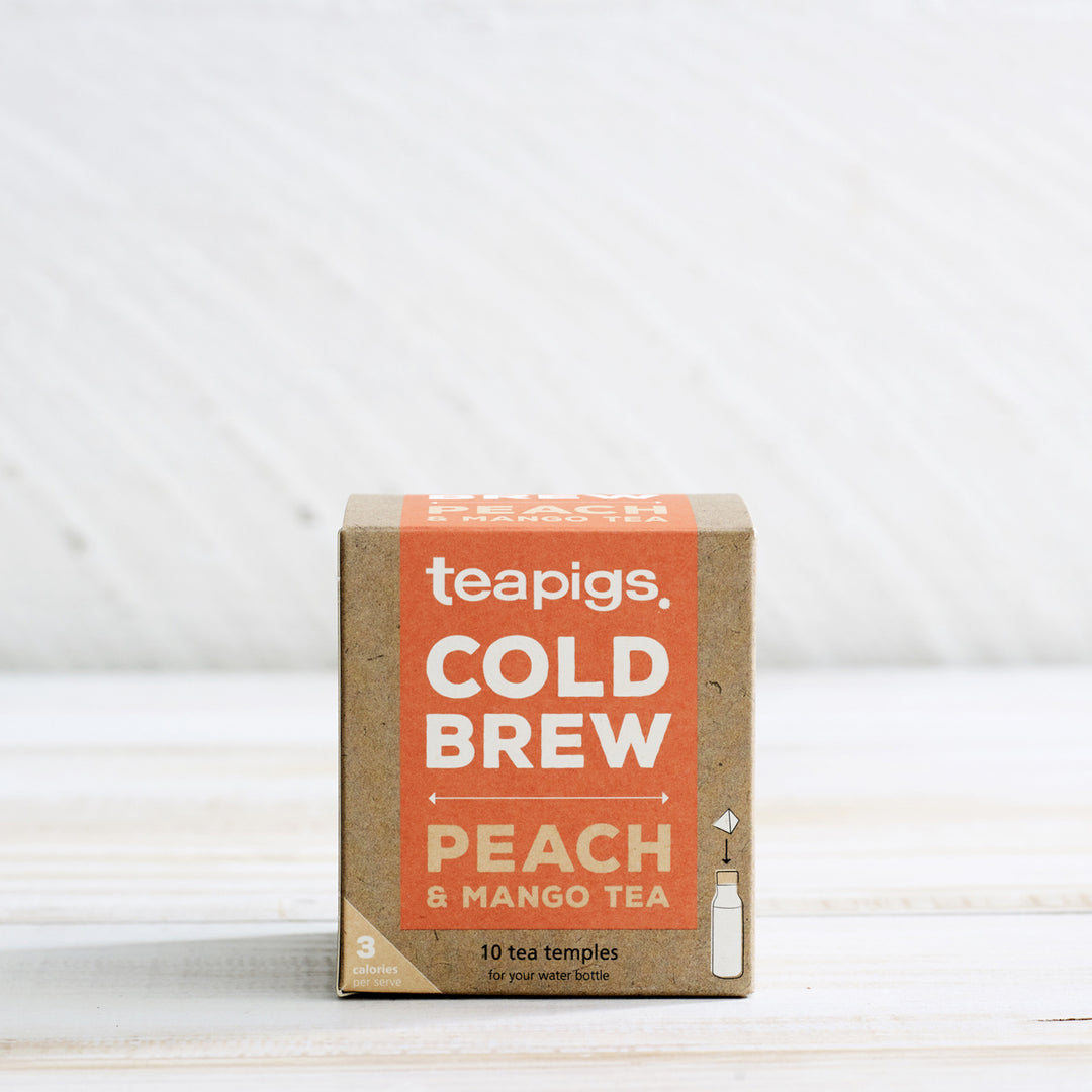 peach and mango cold brew