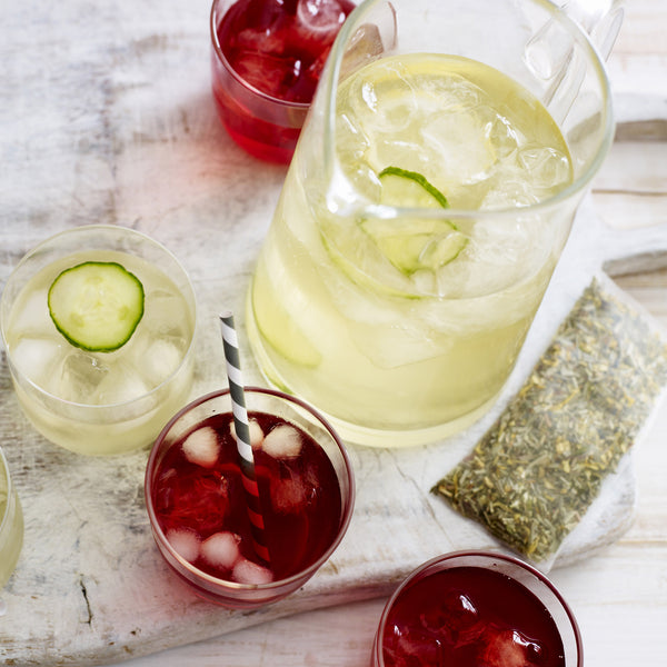 Iced Tea Pitcher & Cold Brew Sachet Bundle