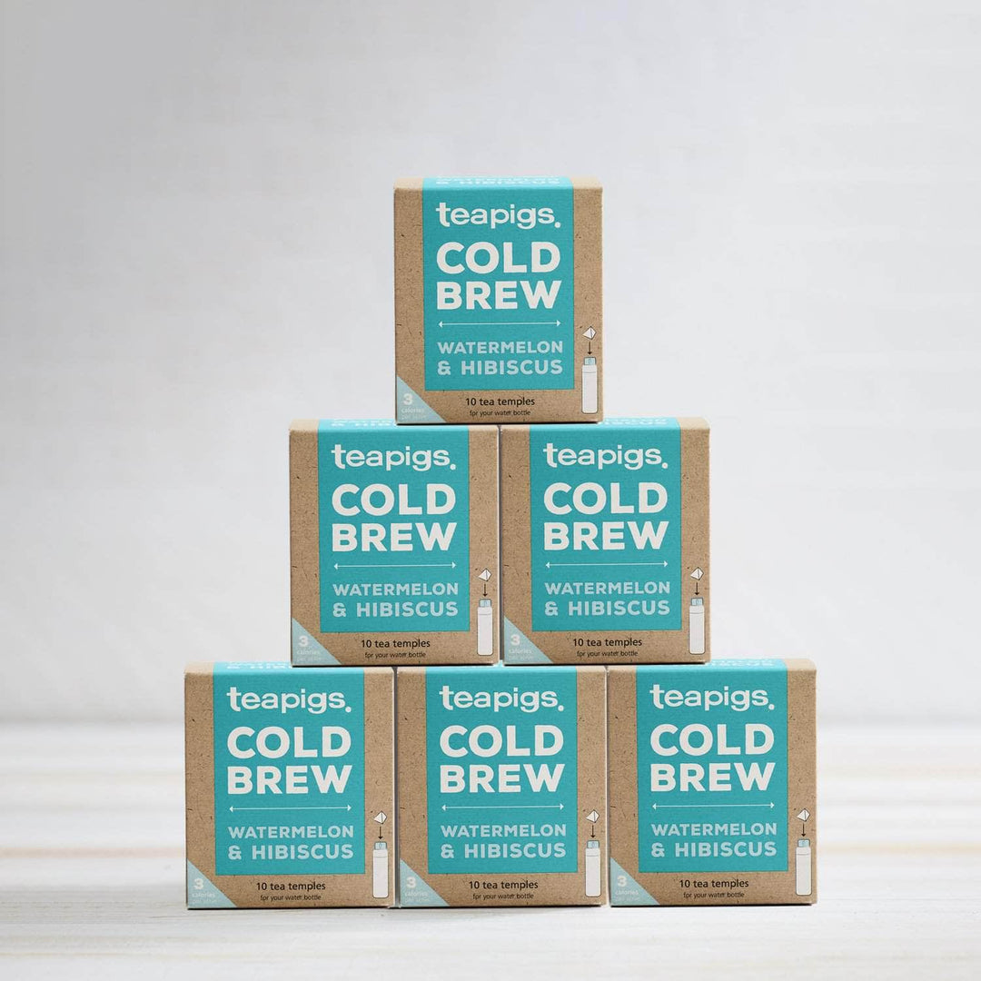 watermelon and hibiscus cold brew